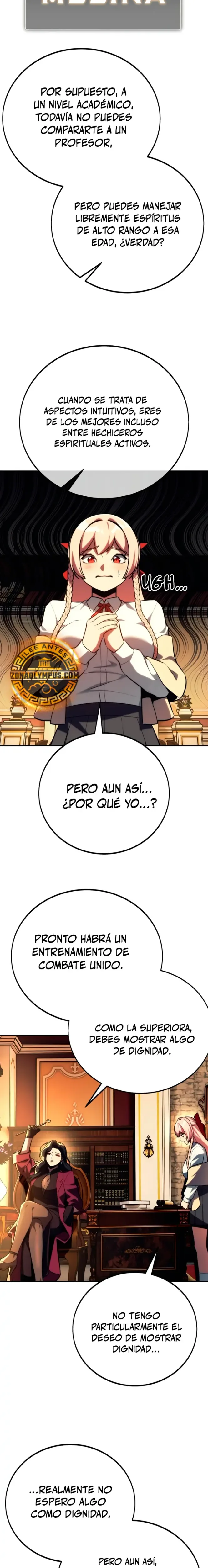 Guia de supervivencia del extra de la academia capítulo 64, página 36