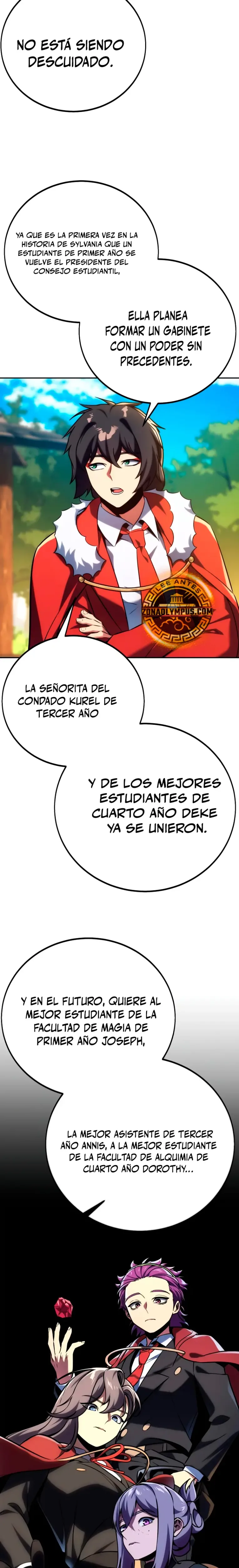 Guia de supervivencia del extra de la academia capítulo 68, página 21