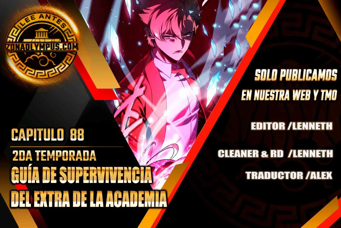 Guia de supervivencia del extra de la academia capítulo 88, página 1