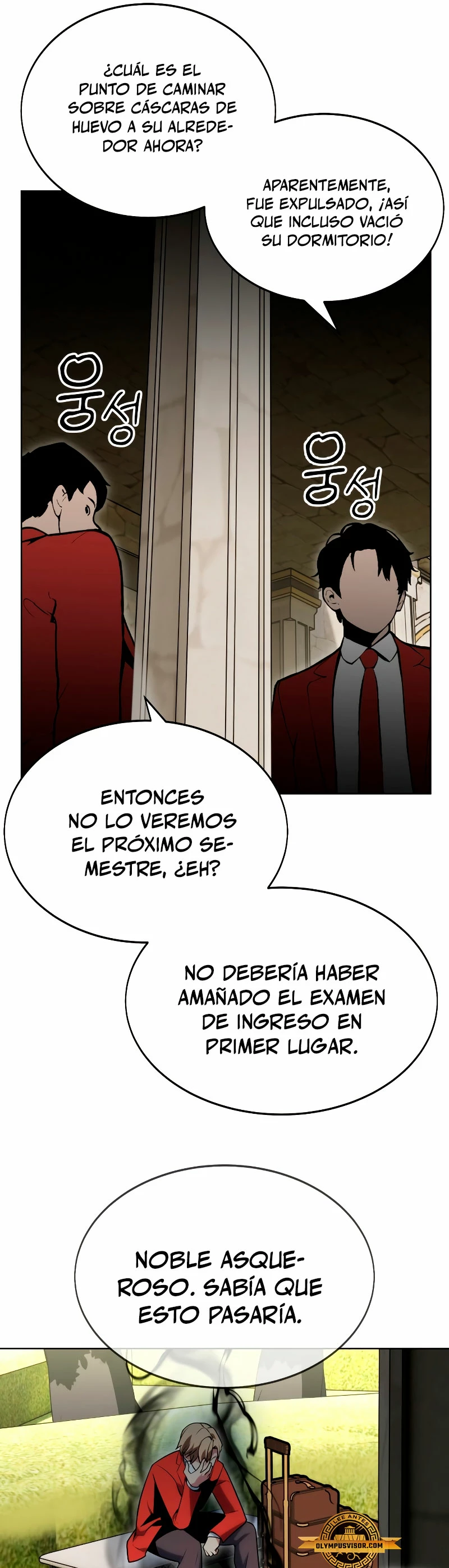 Guia de supervivencia del extra de la academia capítulo 1, página 8