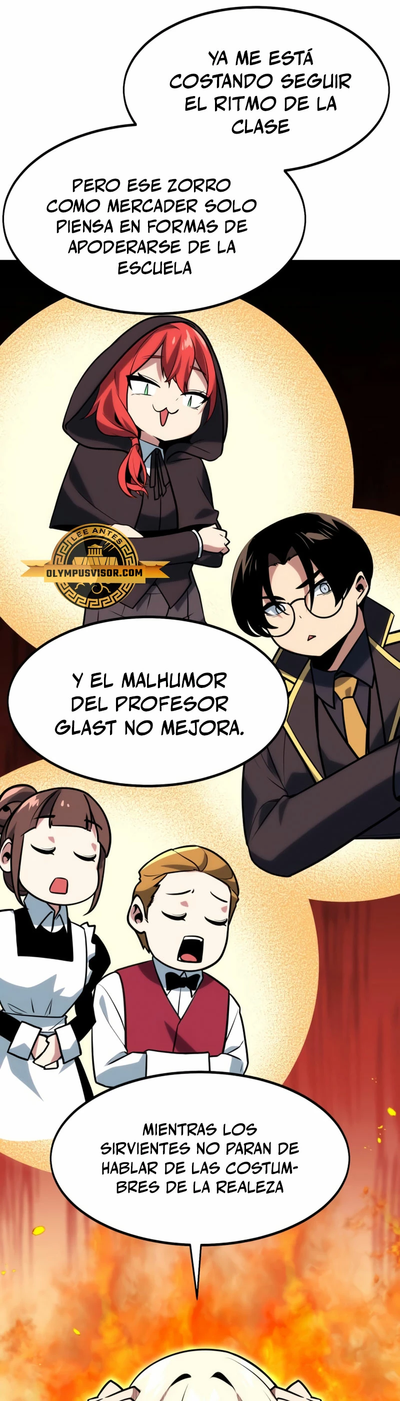 Guia de supervivencia del extra de la academia capítulo 5, página 54