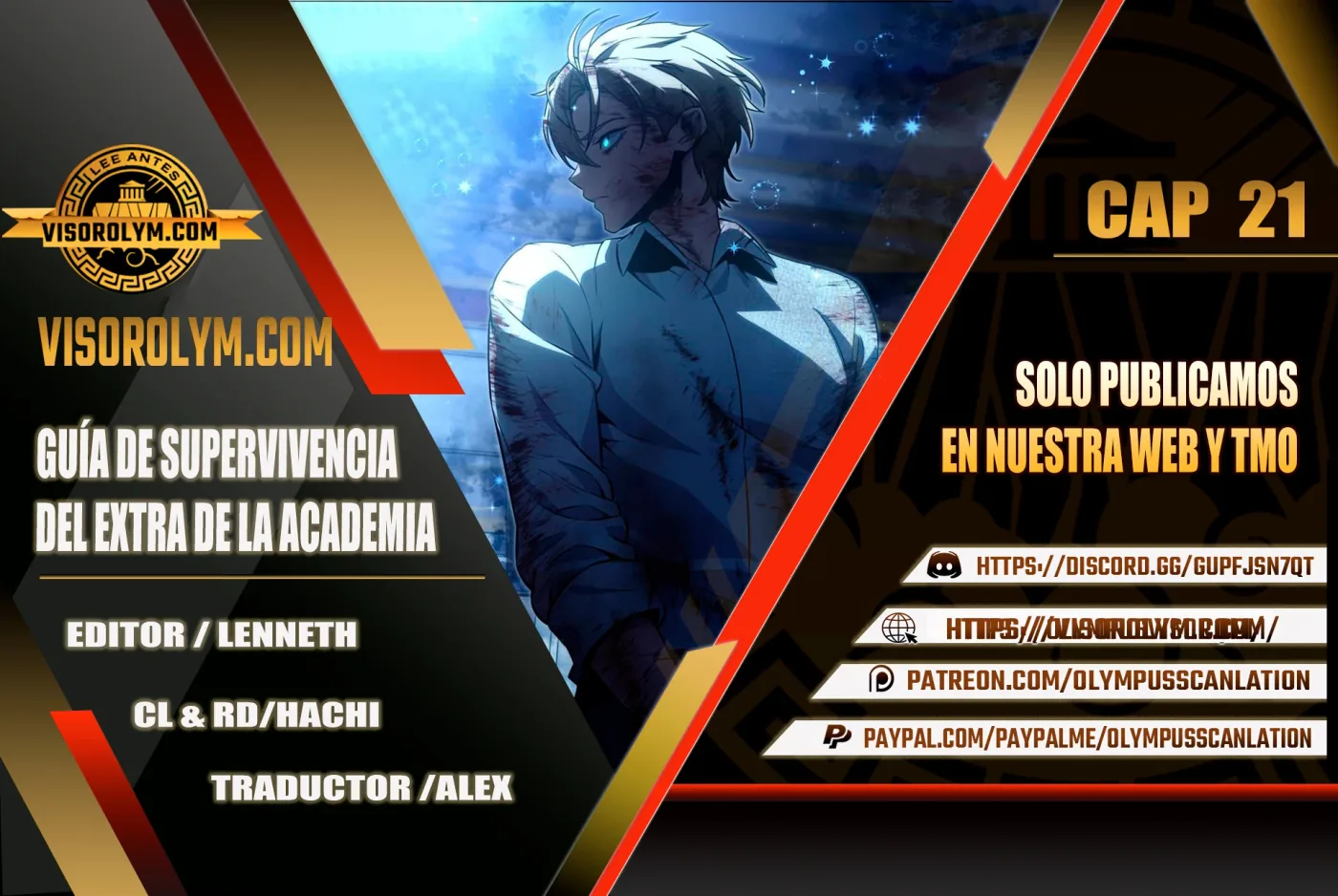Guia de supervivencia del extra de la academia capítulo 21, página 1