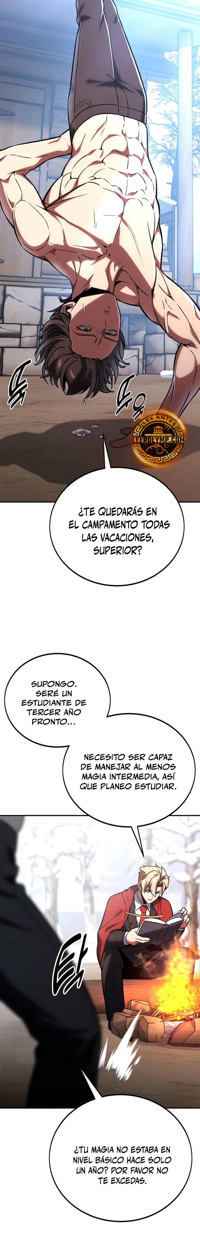 Guia de supervivencia del extra de la academia capítulo 38, página 34