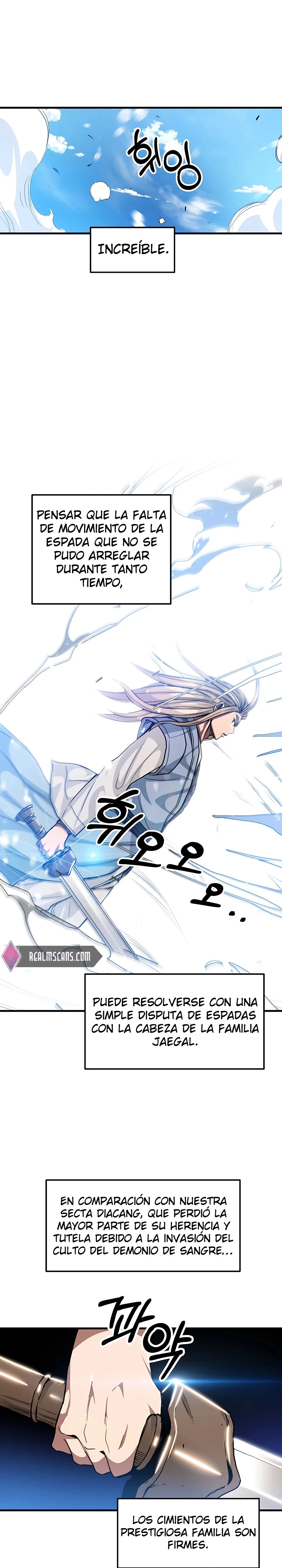 He Renacido como el Dios de la espada capítulo 9, página 32