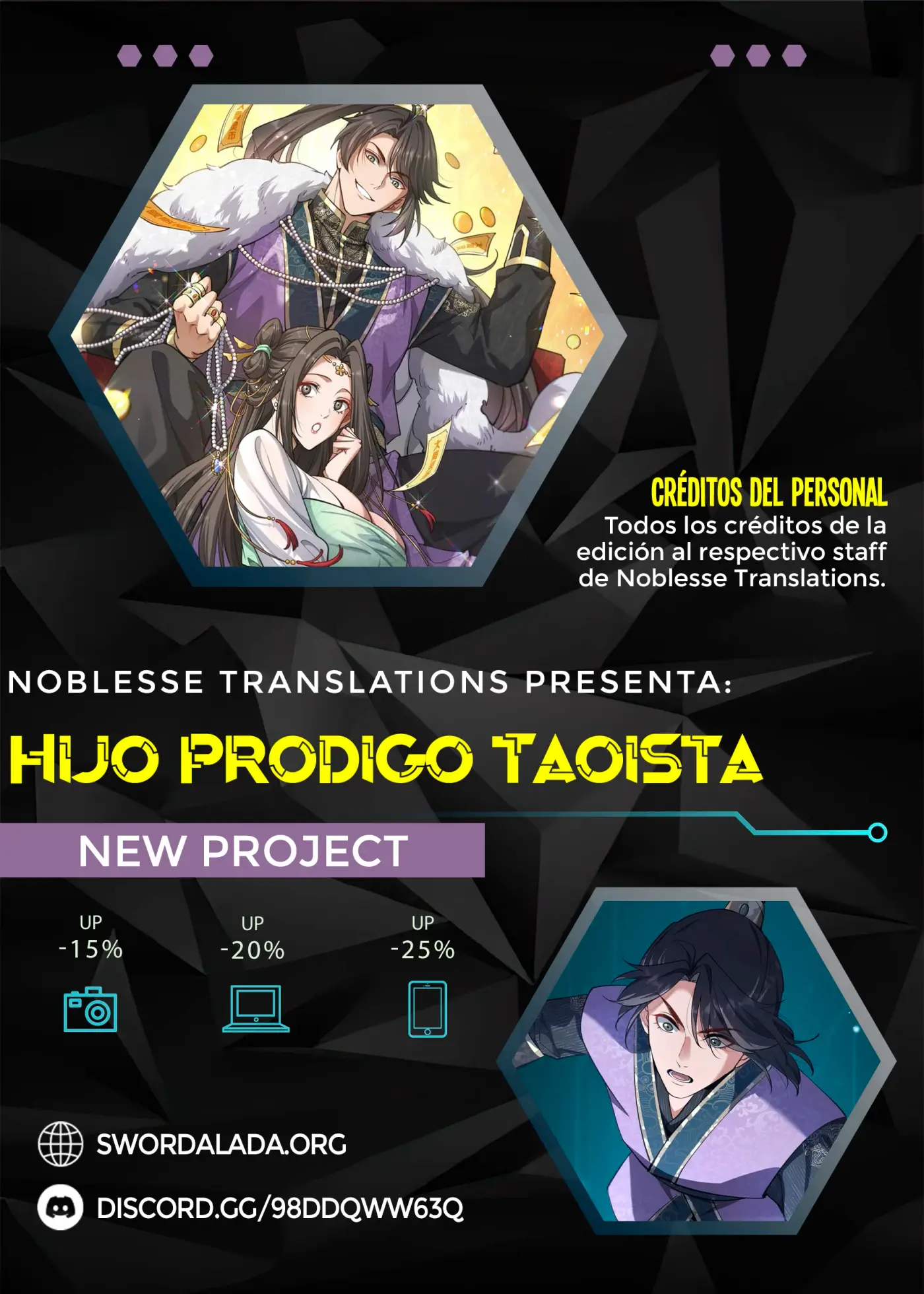Hijo Pródigo Taoísta capítulo 8, página 1