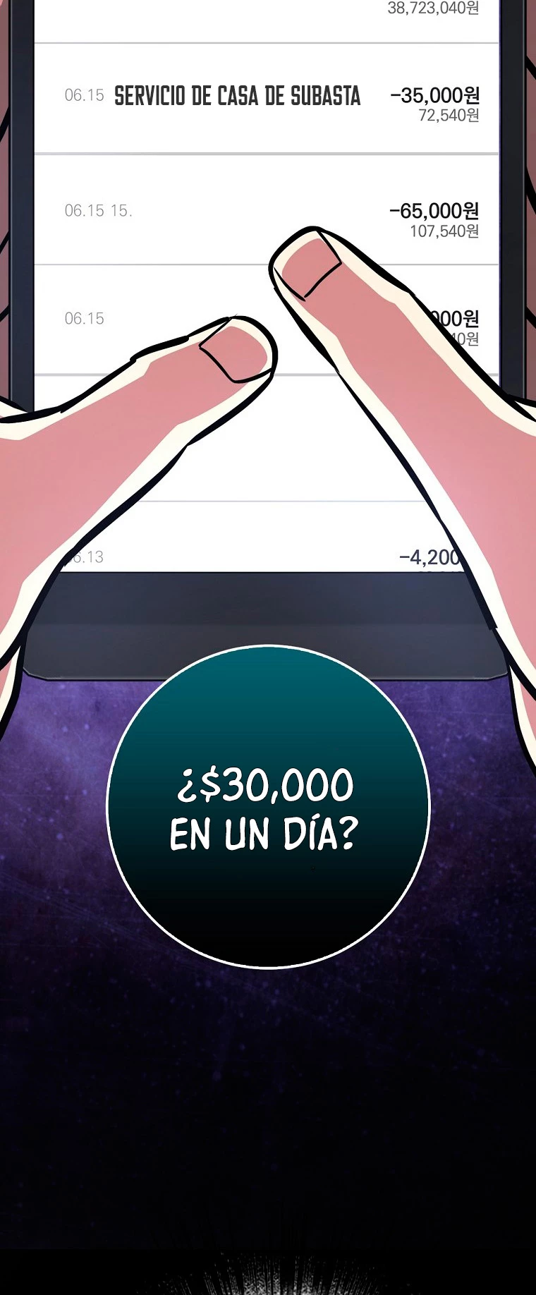 Hiper Suerte capítulo 6, página 72