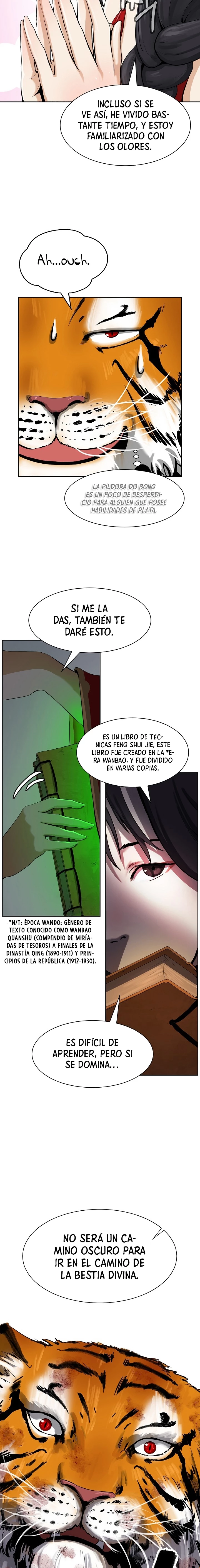 Historia de la reencarnación del tigre capítulo 14, página 9