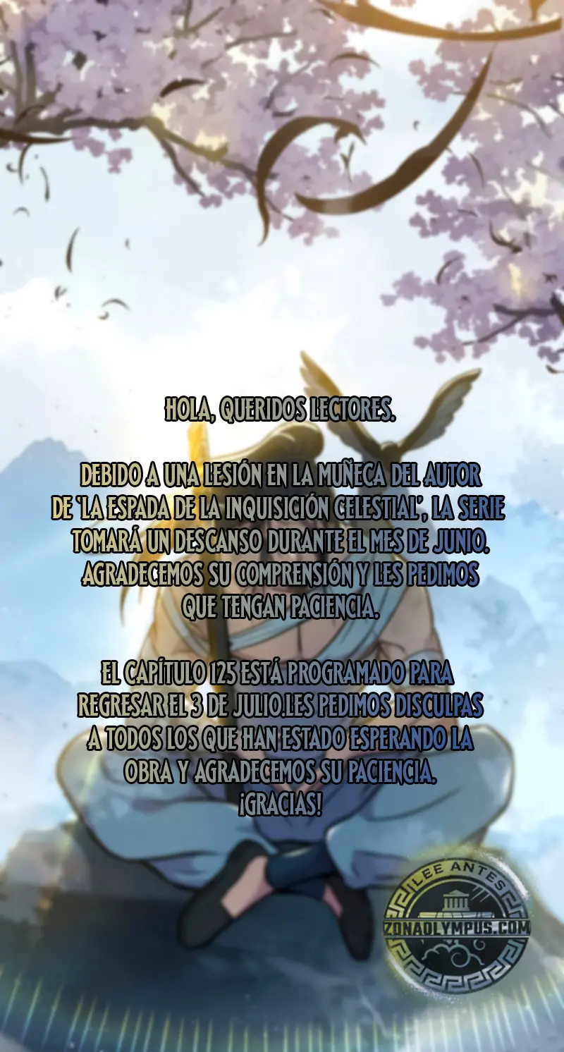 Espada de la inquisición celestial capítulo 124.5, página 1