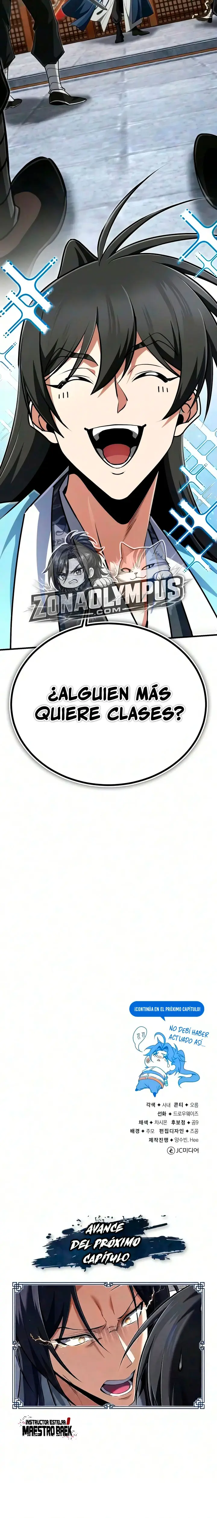 Instructor Estelar Maestro Baek capítulo 158, página 38