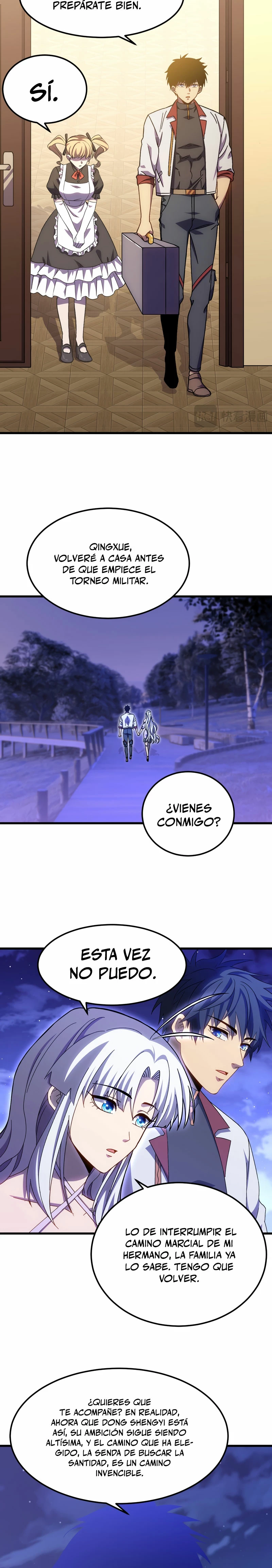 Iniciando sesión en 10,000 años en el futuro capítulo 160, página 7