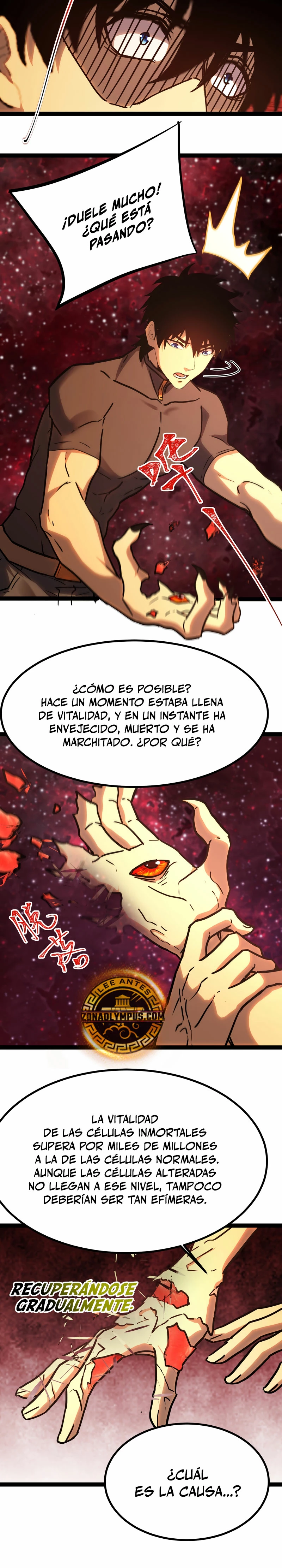 Iniciando sesión en 10,000 años en el futuro capítulo 173, página 8