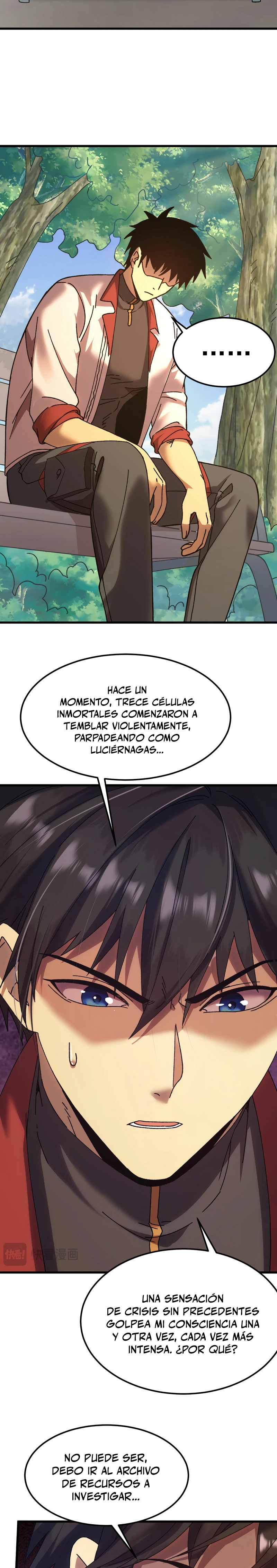 Iniciando sesión en 10,000 años en el futuro capítulo 174, página 12