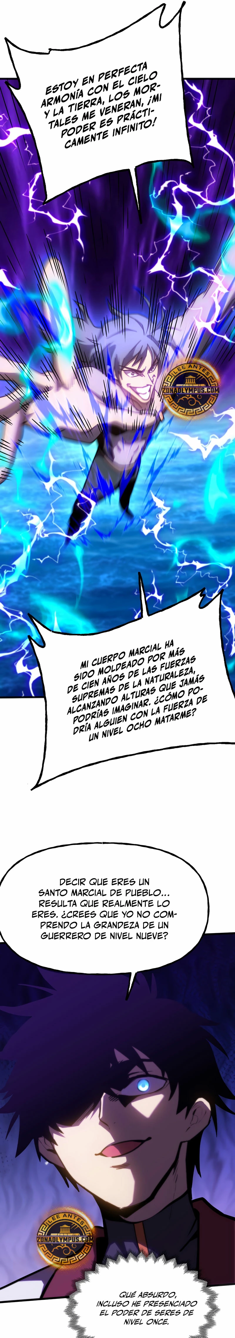 Iniciando sesión en 10,000 años en el futuro capítulo 182, página 9
