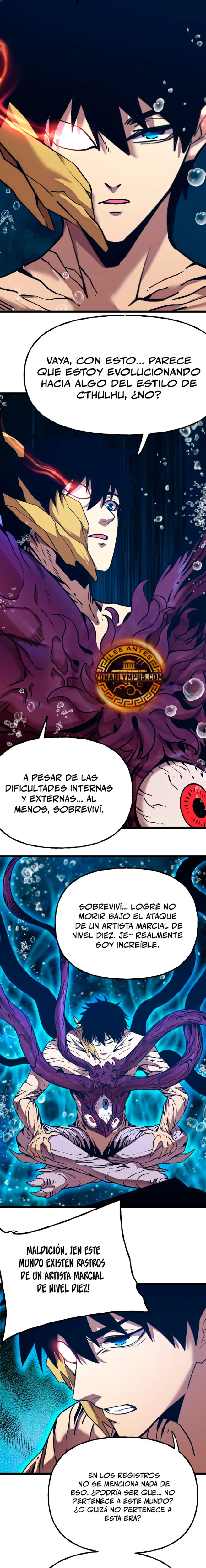 Iniciando sesión en 10,000 años en el futuro capítulo 184, página 12
