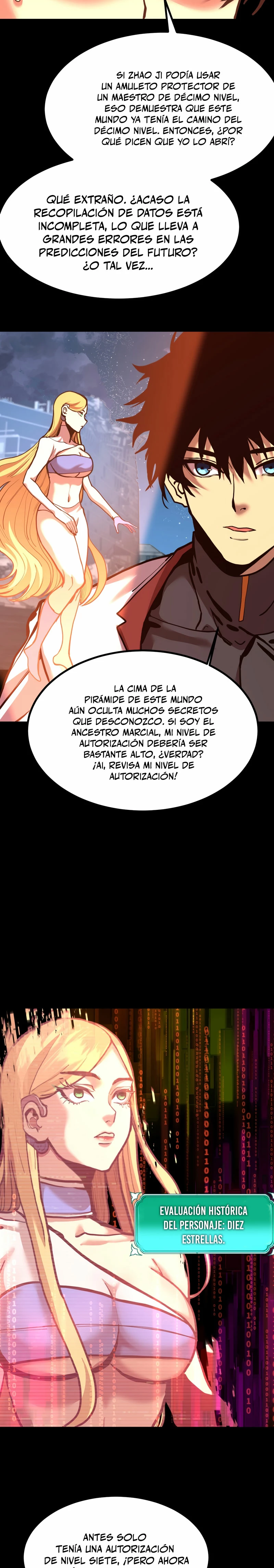 Iniciando sesión en 10,000 años en el futuro capítulo 185, página 12