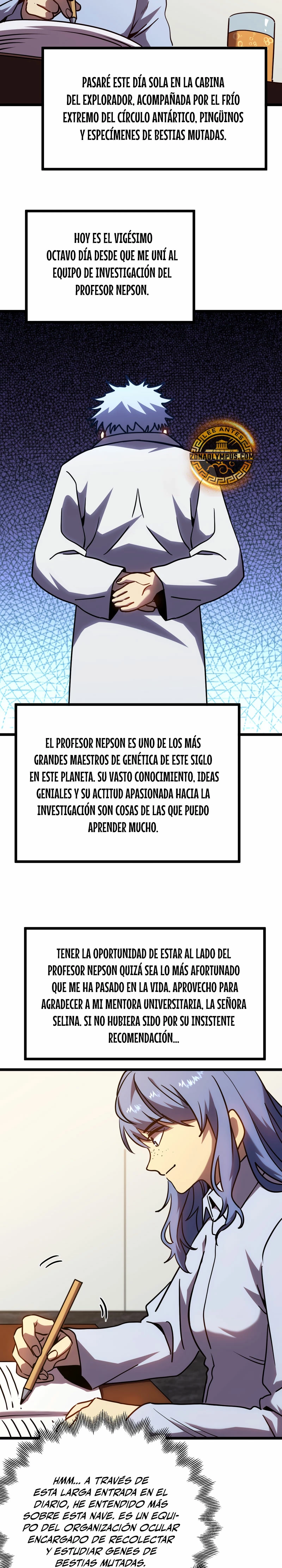 Iniciando sesión en 10,000 años en el futuro capítulo 187, página 17