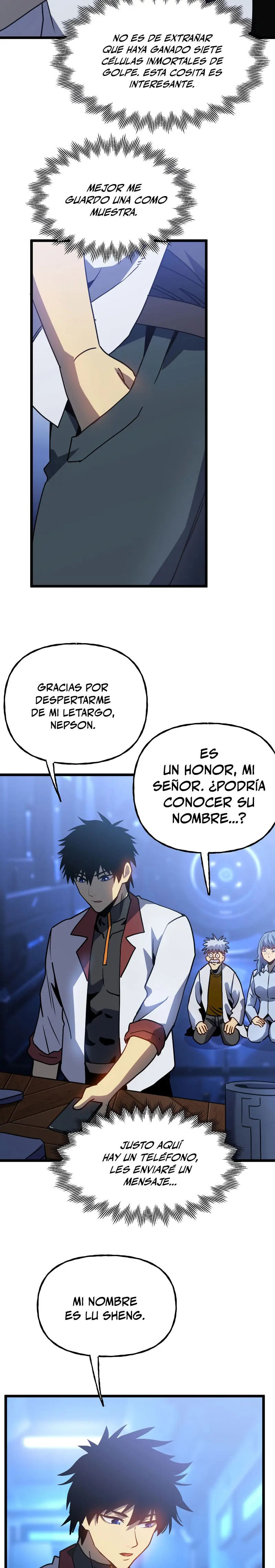 Iniciando sesión en 10,000 años en el futuro capítulo 191, página 24
