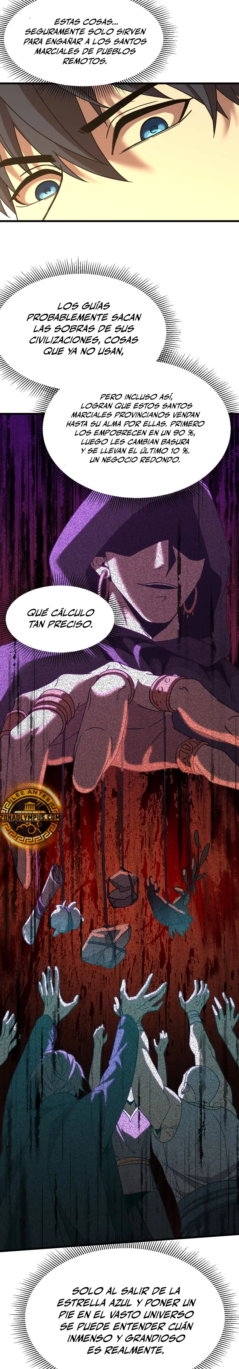 Iniciando sesión en 10,000 años en el futuro capítulo 195, página 18