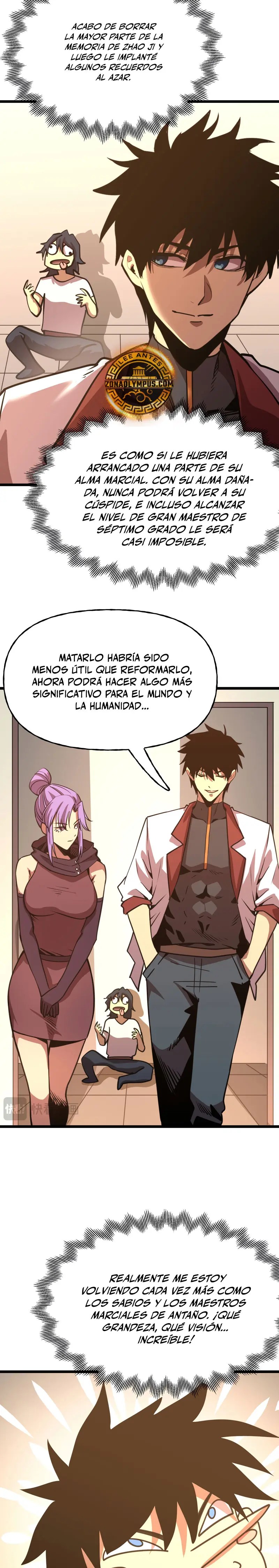 Iniciando sesión en 10,000 años en el futuro capítulo 206, página 17