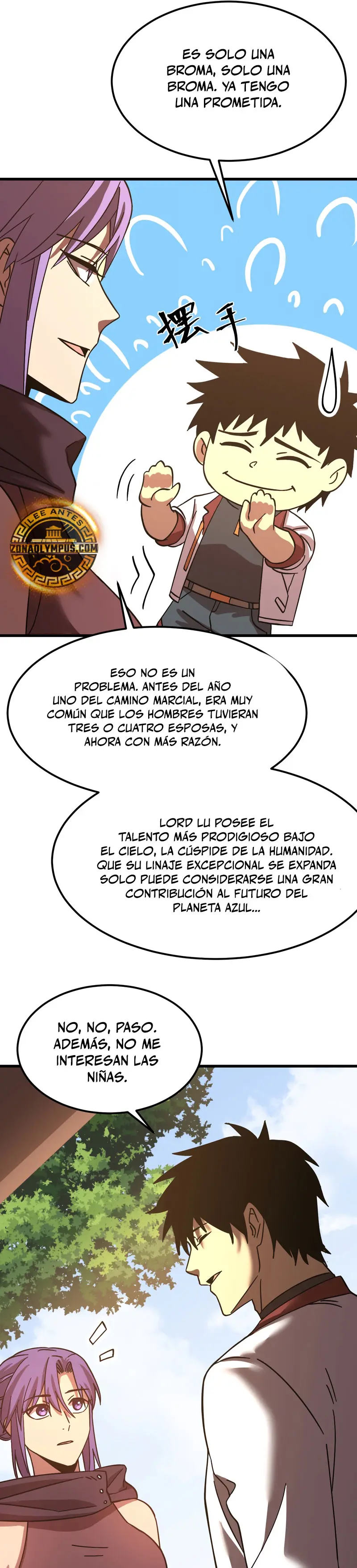 Iniciando sesión en 10,000 años en el futuro capítulo 206, página 27