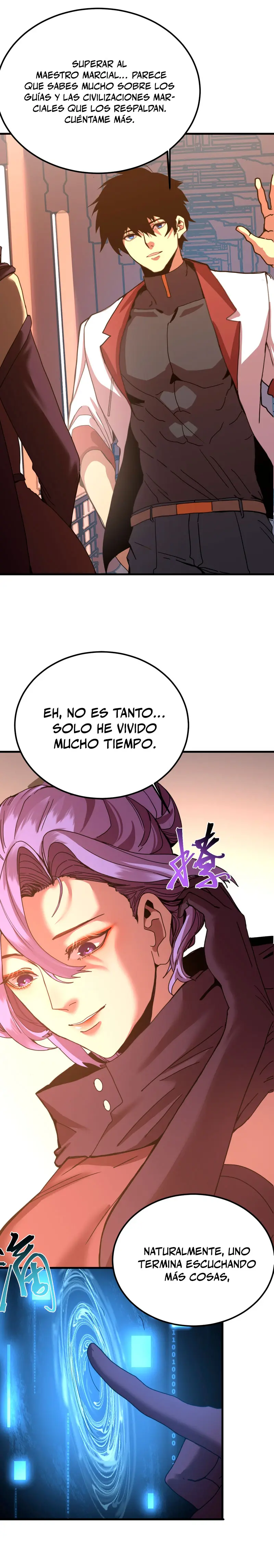Iniciando sesión en 10,000 años en el futuro capítulo 207, página 4