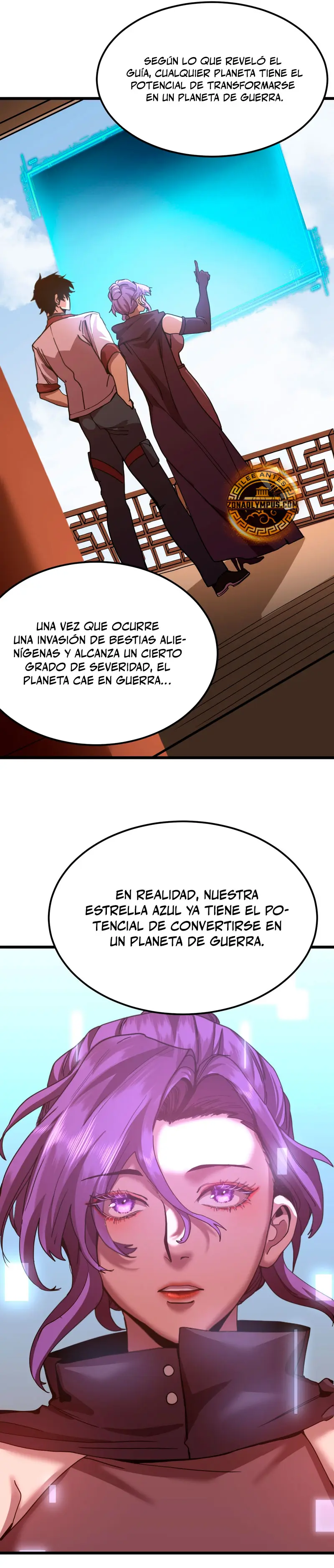 Iniciando sesión en 10,000 años en el futuro capítulo 207, página 9