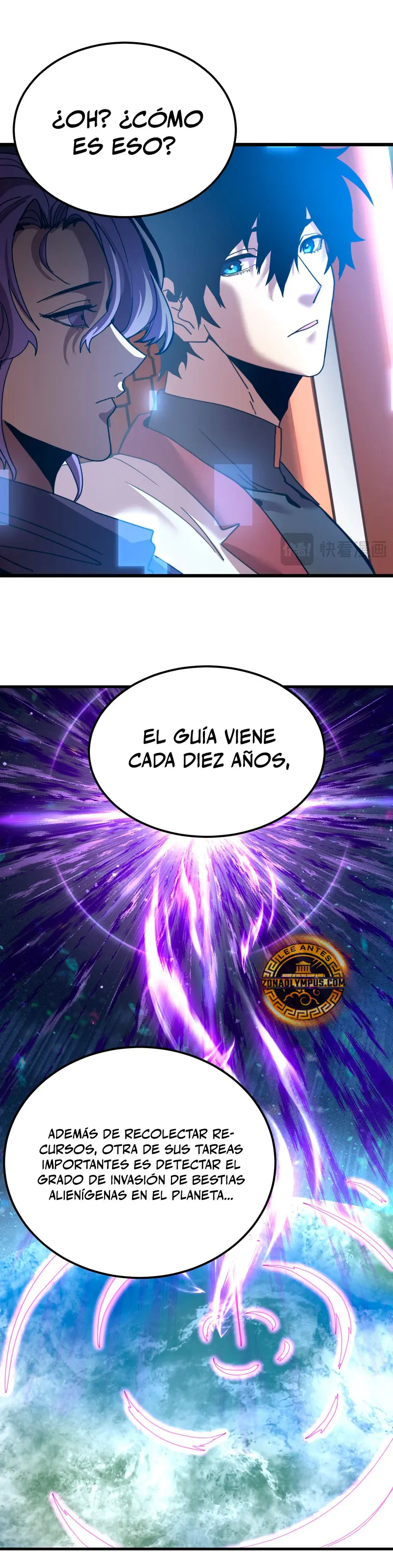 Iniciando sesión en 10,000 años en el futuro capítulo 207, página 10