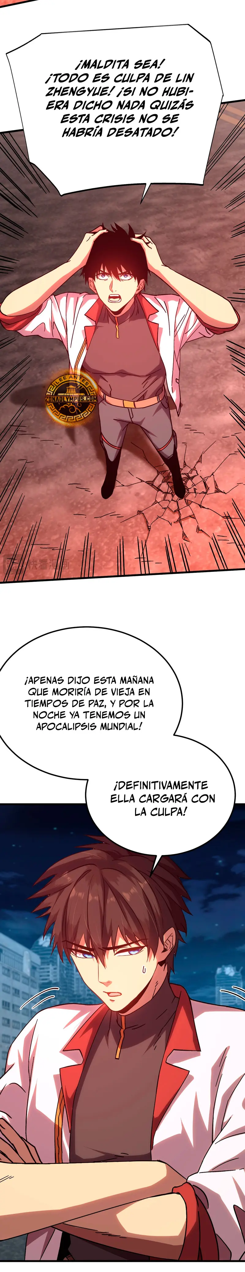 Iniciando sesión en 10,000 años en el futuro capítulo 207, página 28