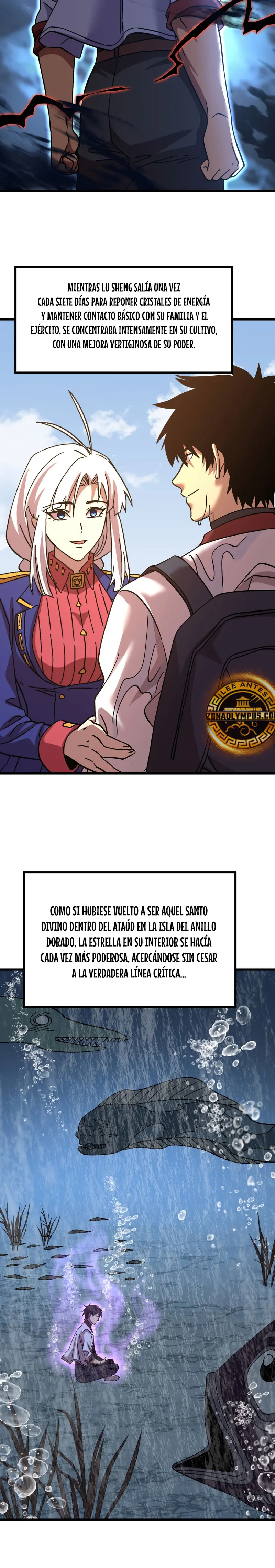 Iniciando sesión en 10,000 años en el futuro capítulo 210, página 20