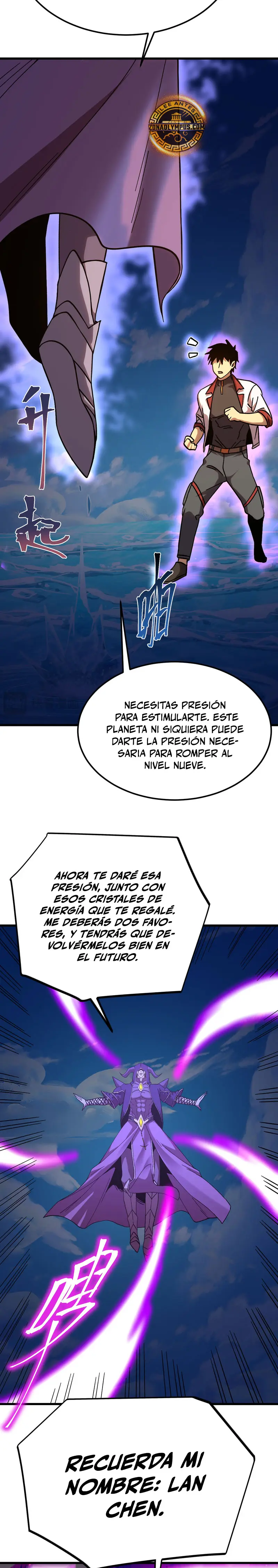 Iniciando sesión en 10,000 años en el futuro capítulo 213, página 22