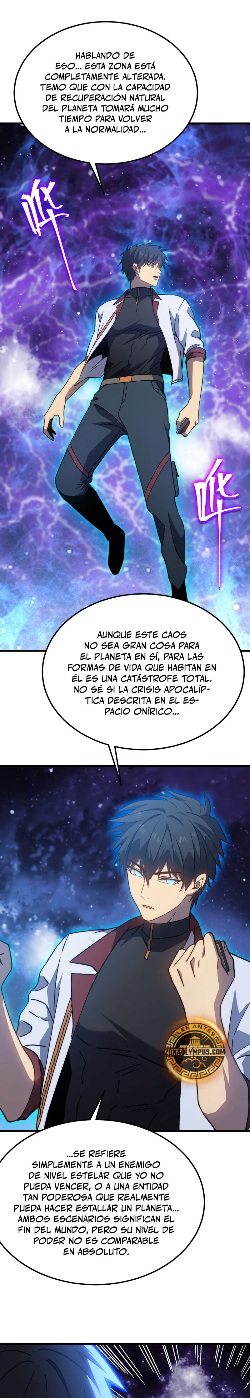 Iniciando sesión en 10,000 años en el futuro capítulo 214, página 23