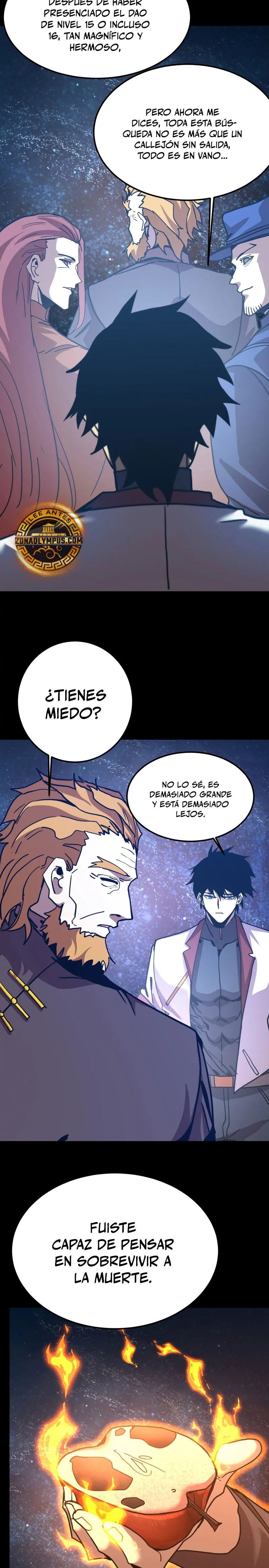 Iniciando sesión en 10,000 años en el futuro capítulo 221, página 17
