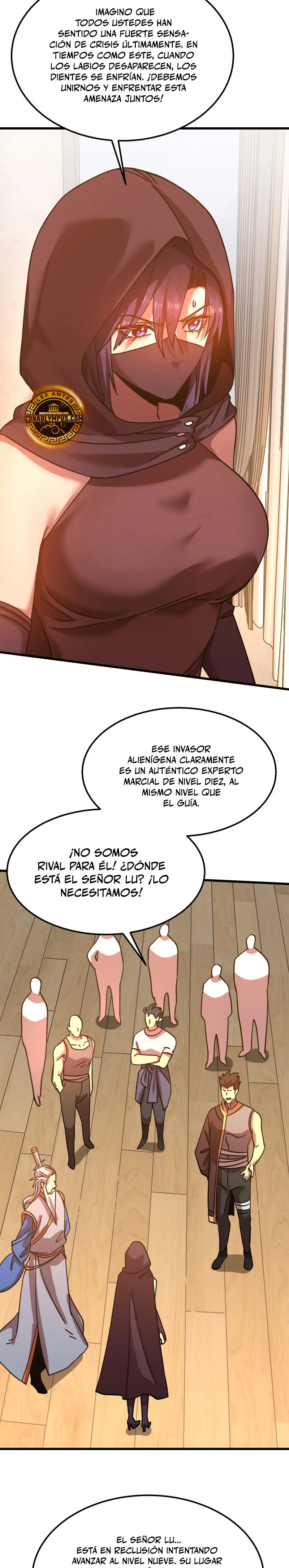 Iniciando sesión en 10,000 años en el futuro capítulo 222, página 18