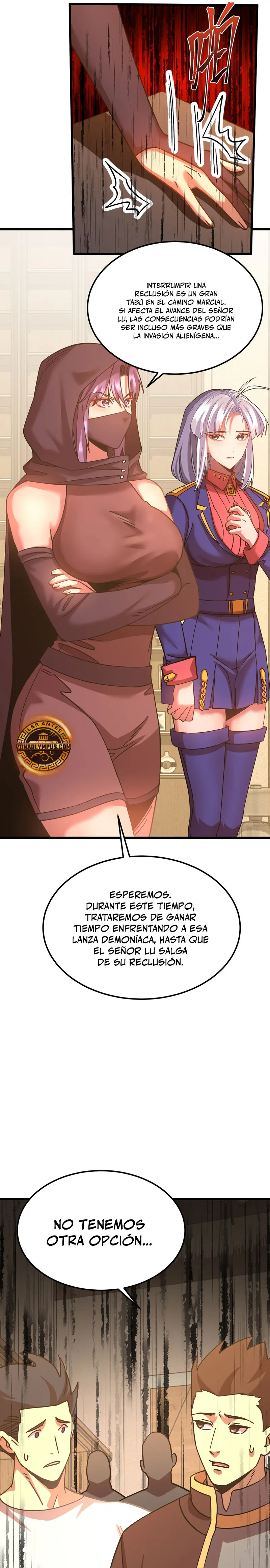 Iniciando sesión en 10,000 años en el futuro capítulo 222, página 21