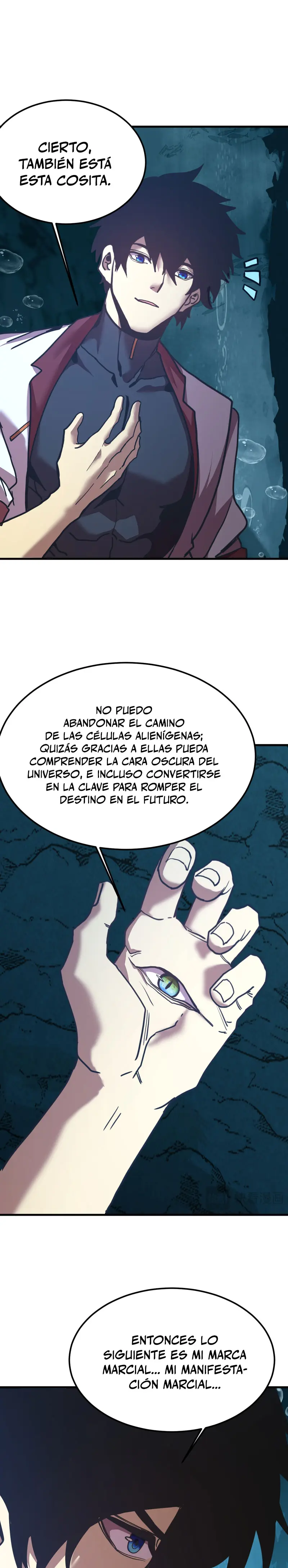 Iniciando sesión en 10,000 años en el futuro capítulo 223, página 9