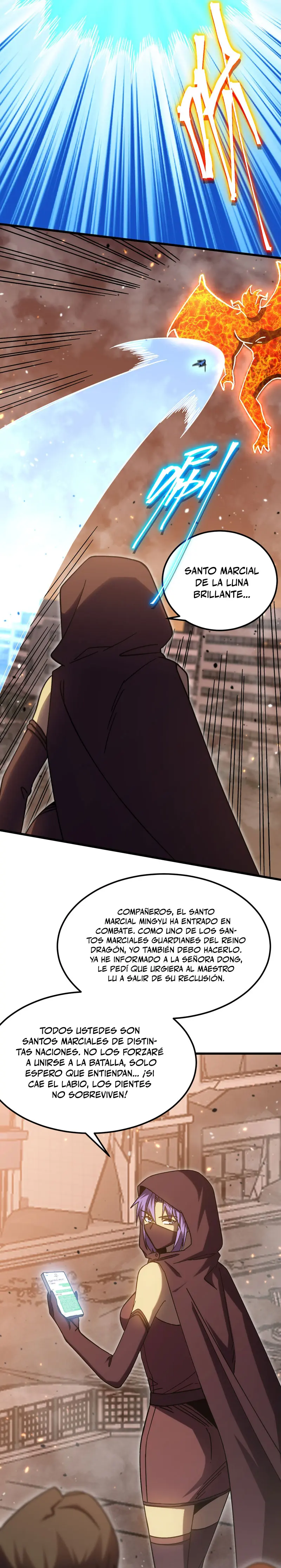 Iniciando sesión en 10,000 años en el futuro capítulo 223, página 18