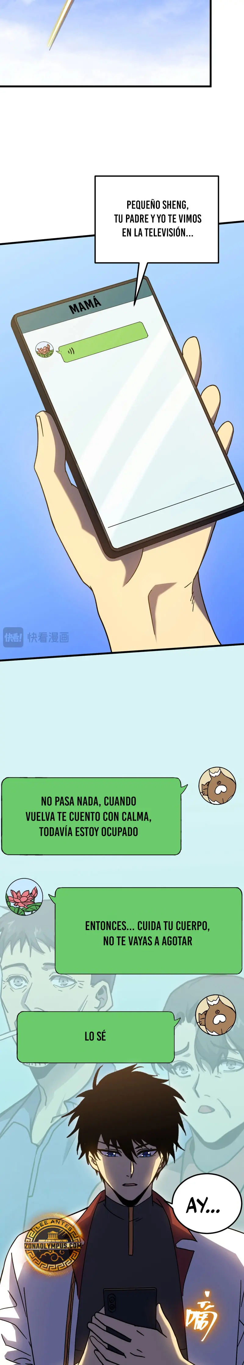 Iniciando sesión en 10,000 años en el futuro capítulo 227, página 7