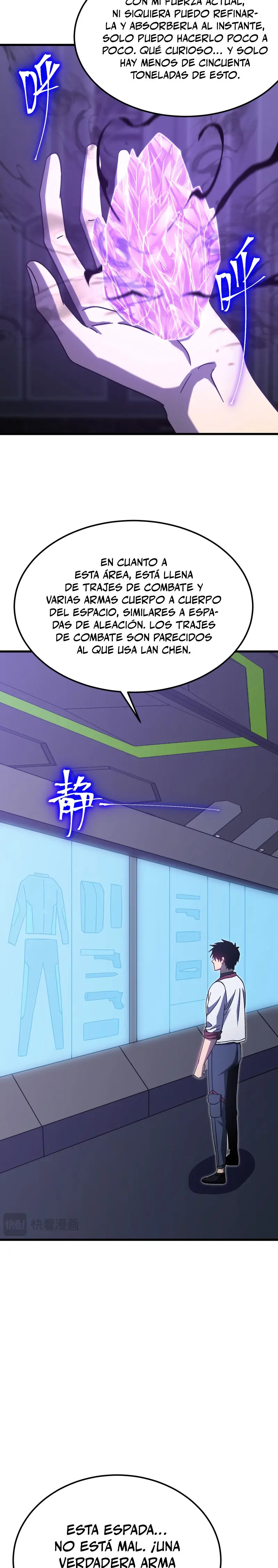 Iniciando sesión en 10,000 años en el futuro capítulo 227, página 10