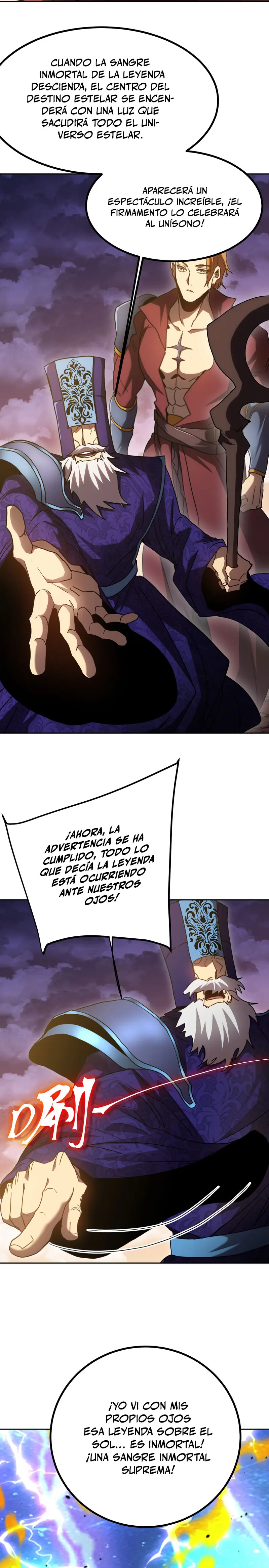 Iniciando sesión en 10,000 años en el futuro capítulo 242, página 17