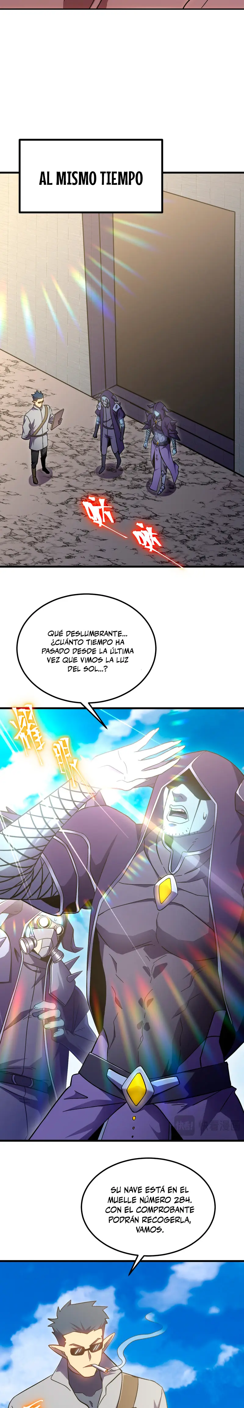 Iniciando sesión en 10,000 años en el futuro capítulo 244, página 14