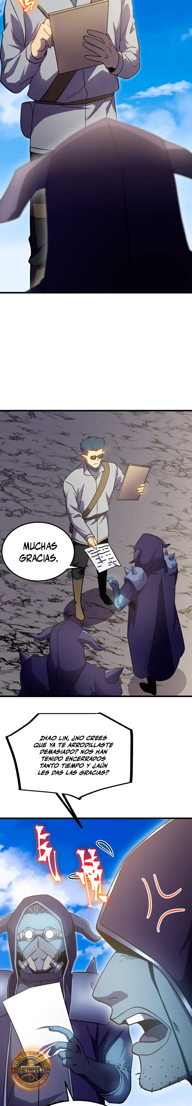 Iniciando sesión en 10,000 años en el futuro capítulo 244, página 15