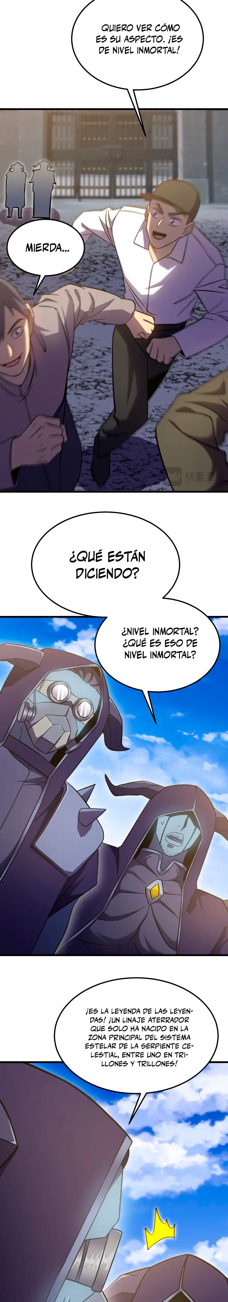 Iniciando sesión en 10,000 años en el futuro capítulo 244, página 21
