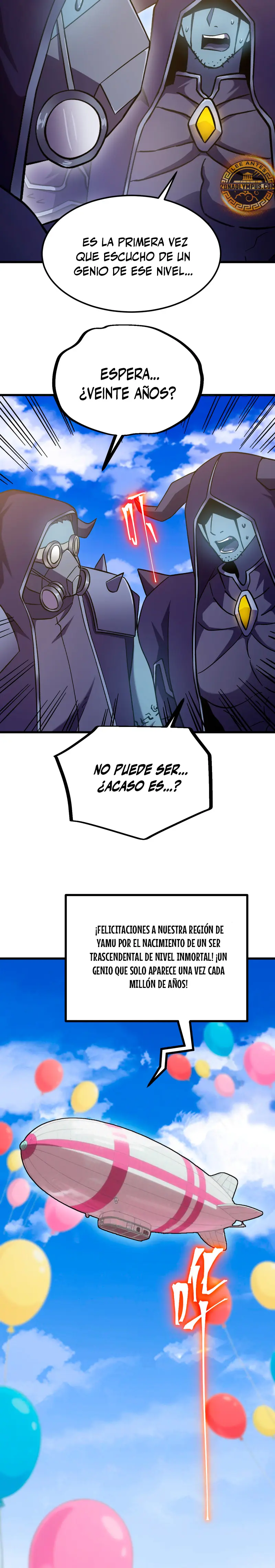Iniciando sesión en 10,000 años en el futuro capítulo 244, página 22