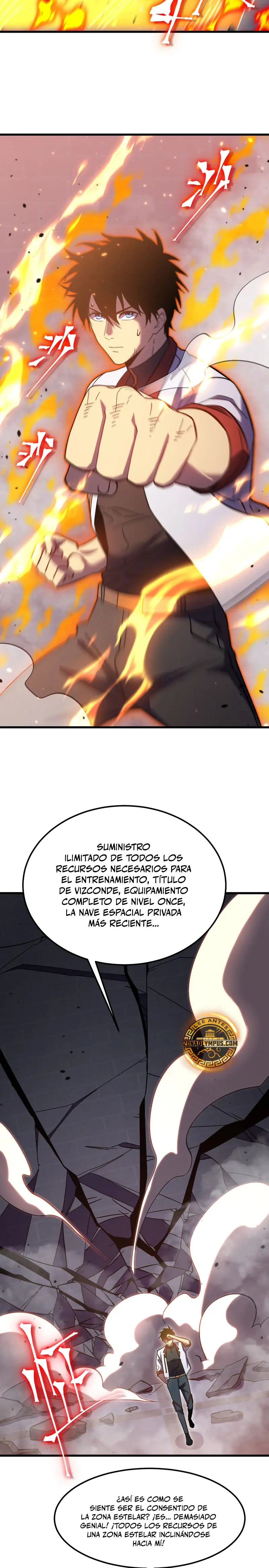 Iniciando sesión en 10,000 años en el futuro capítulo 245, página 9