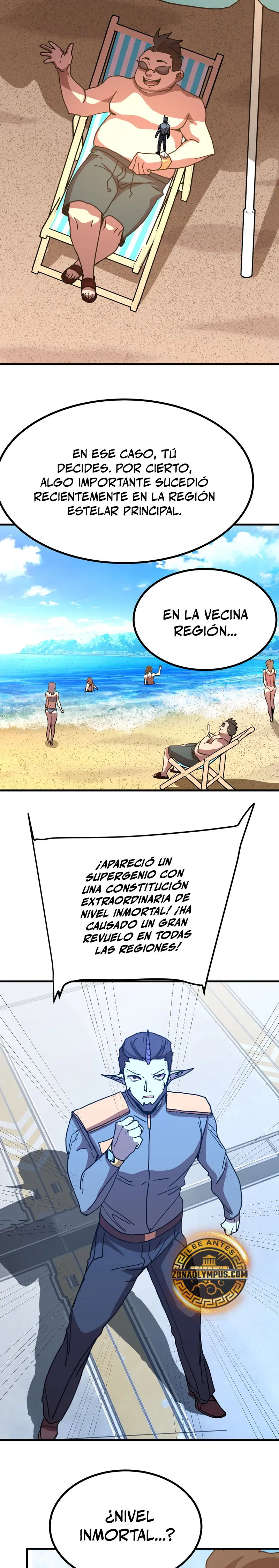 Iniciando sesión en 10,000 años en el futuro capítulo 246, página 22