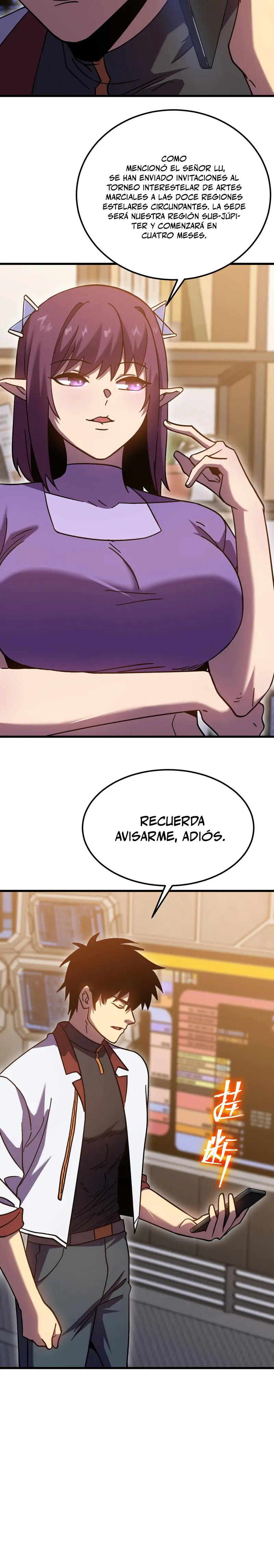 Iniciando sesión en 10,000 años en el futuro capítulo 251, página 8