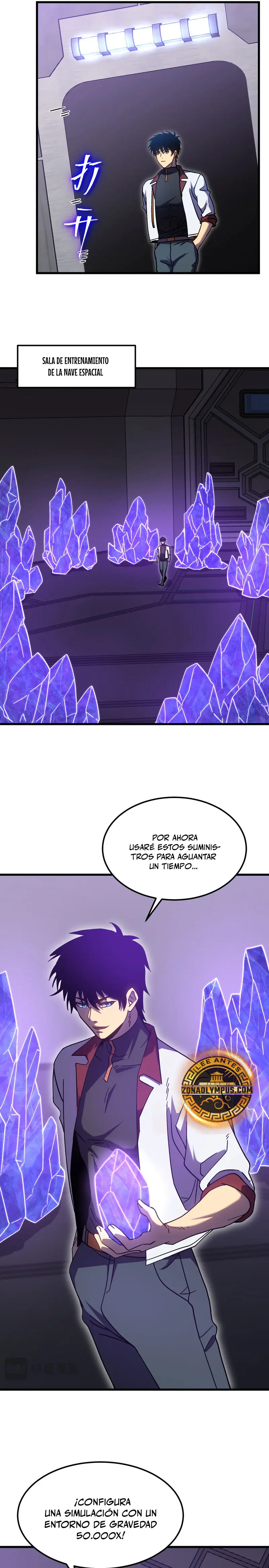 Iniciando sesión en 10,000 años en el futuro capítulo 251, página 9