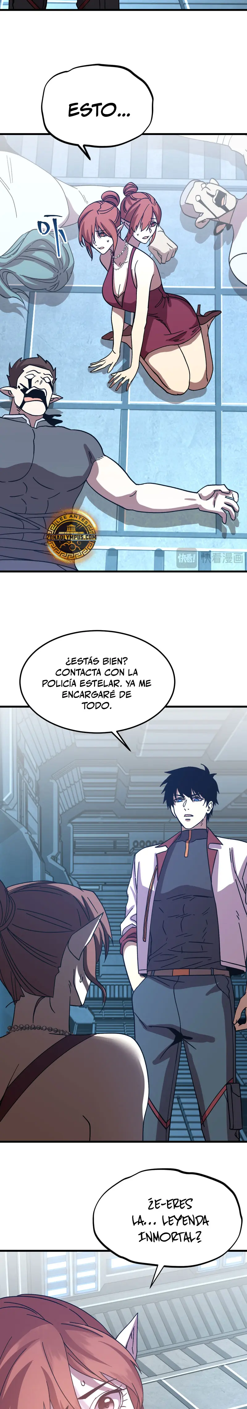Iniciando sesión en 10,000 años en el futuro capítulo 254, página 18