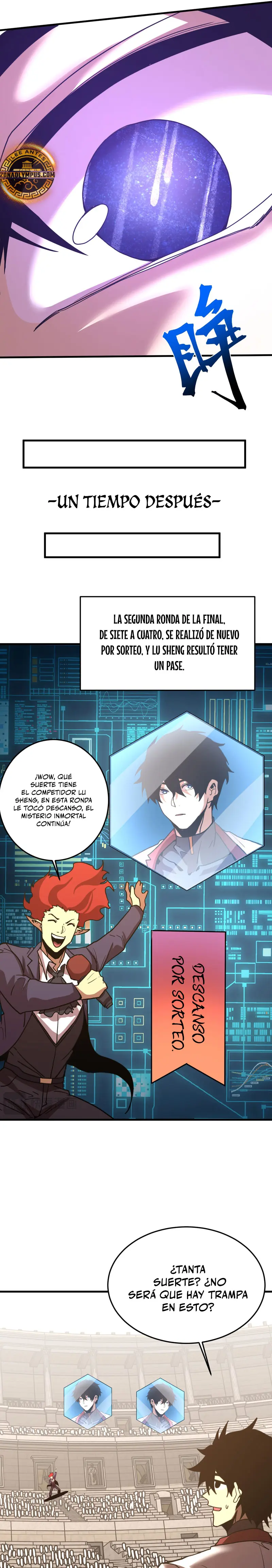 Iniciando sesión en 10,000 años en el futuro capítulo 266, página 21