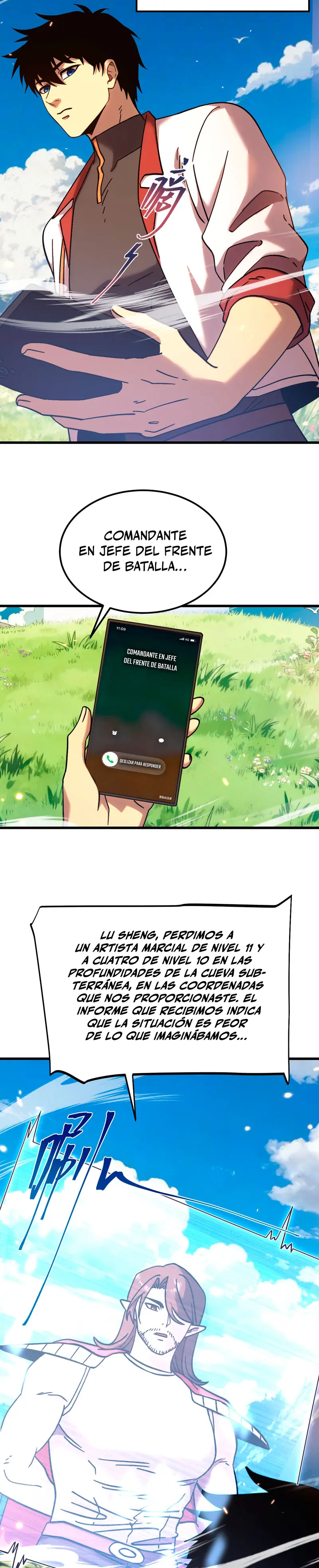 Iniciando sesión en 10,000 años en el futuro capítulo 273, página 4